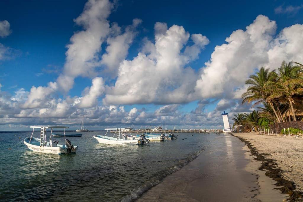 Appartamento Casa Marene Puerto Morelos Esterno foto